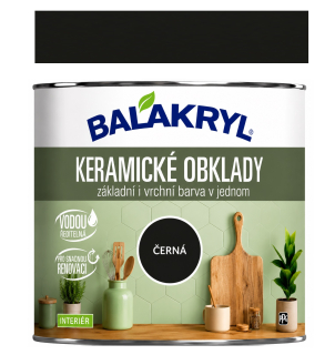 Balakryl Keramické Obklady černá 0,75l