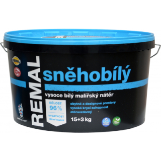Barvy A Laky Hostivař Remal Sněhobílý 15+3 kg